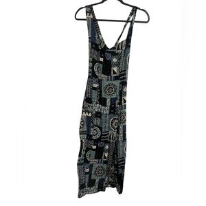 La Belle Patterned Sleeveless Dress